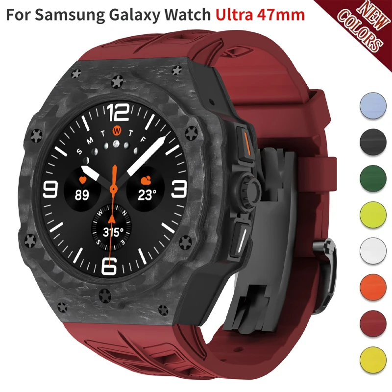 Samsung Smartwatch Ultra Accessories - مجموعة تعديل فاخرة لساعة سامسونج جالاكسي