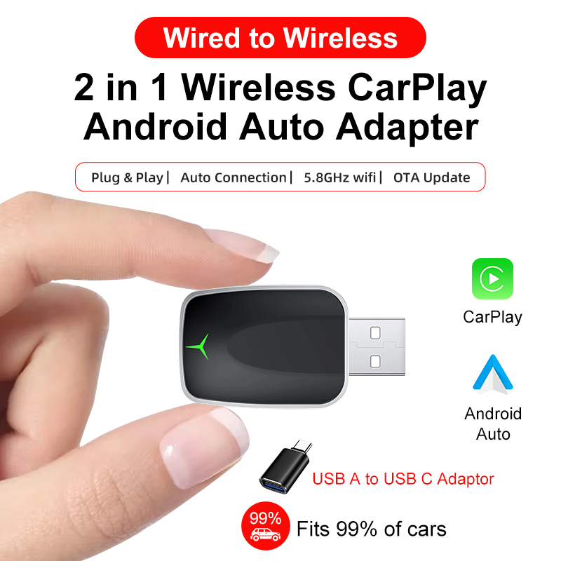 Smartwatch Universal - محول كاربلاي لاسلكي جديد 2026 2