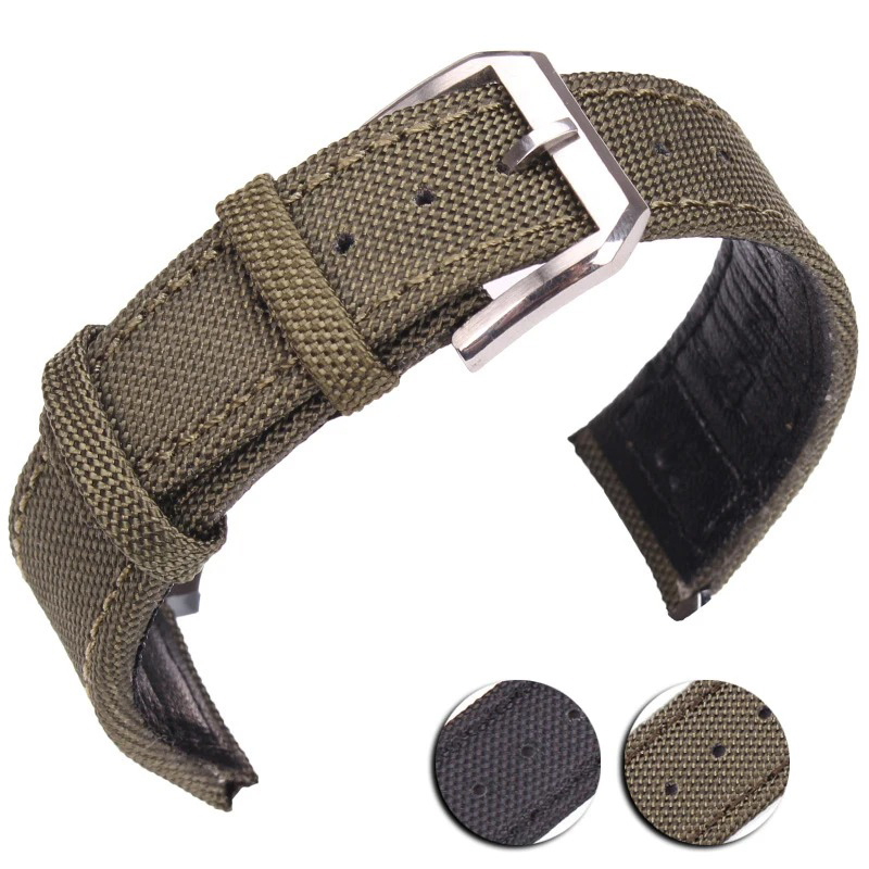 Nylon Nato Strap - سوار ساعة من الجلد الأصلي مع