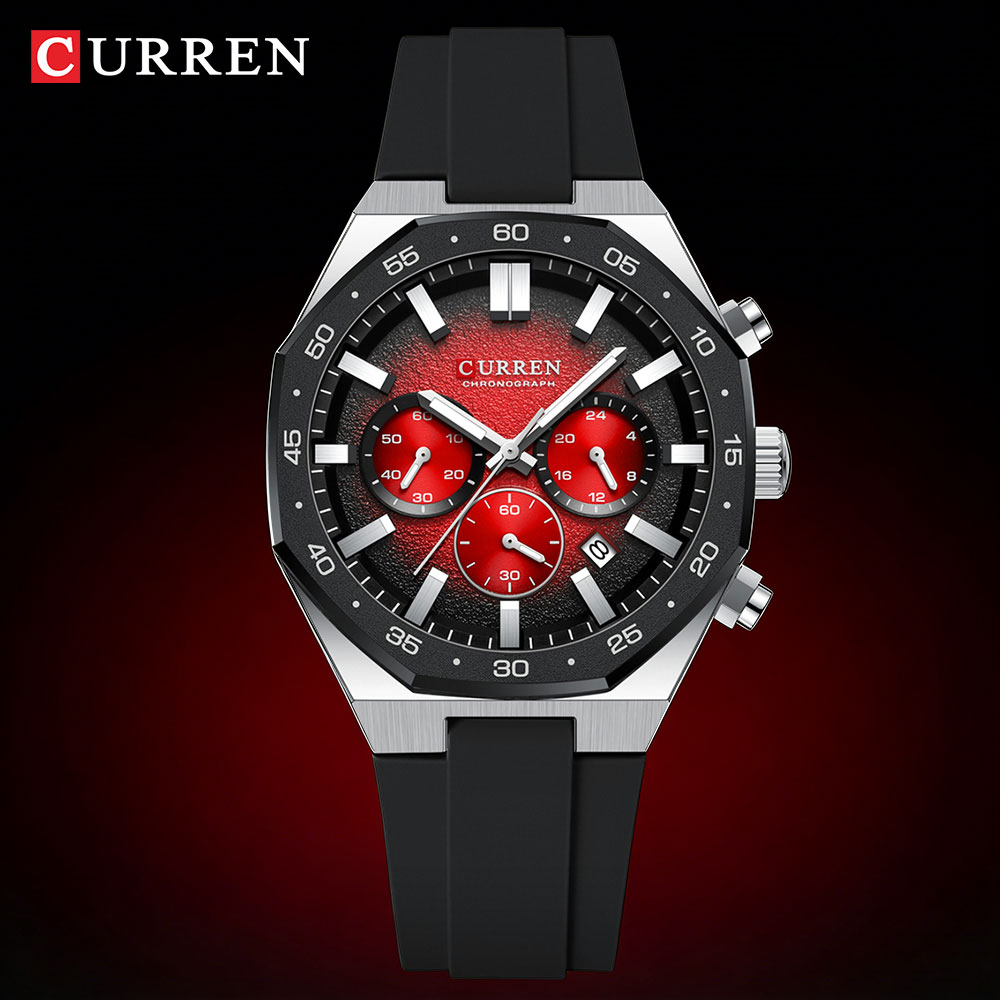 Accessories With Watch - ساعة يد رياضية رجالية عصرية من
