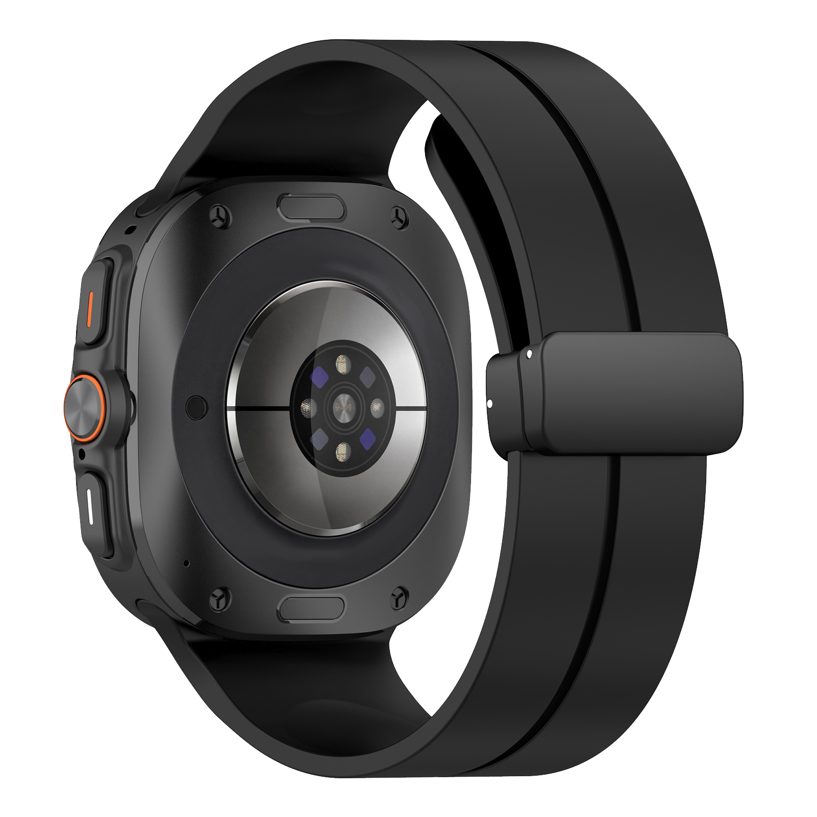 Samsung Smartwatch Ultra Accessories - سوار سيليكون مغناطيسي لساعة سامسونج جالاكسي
