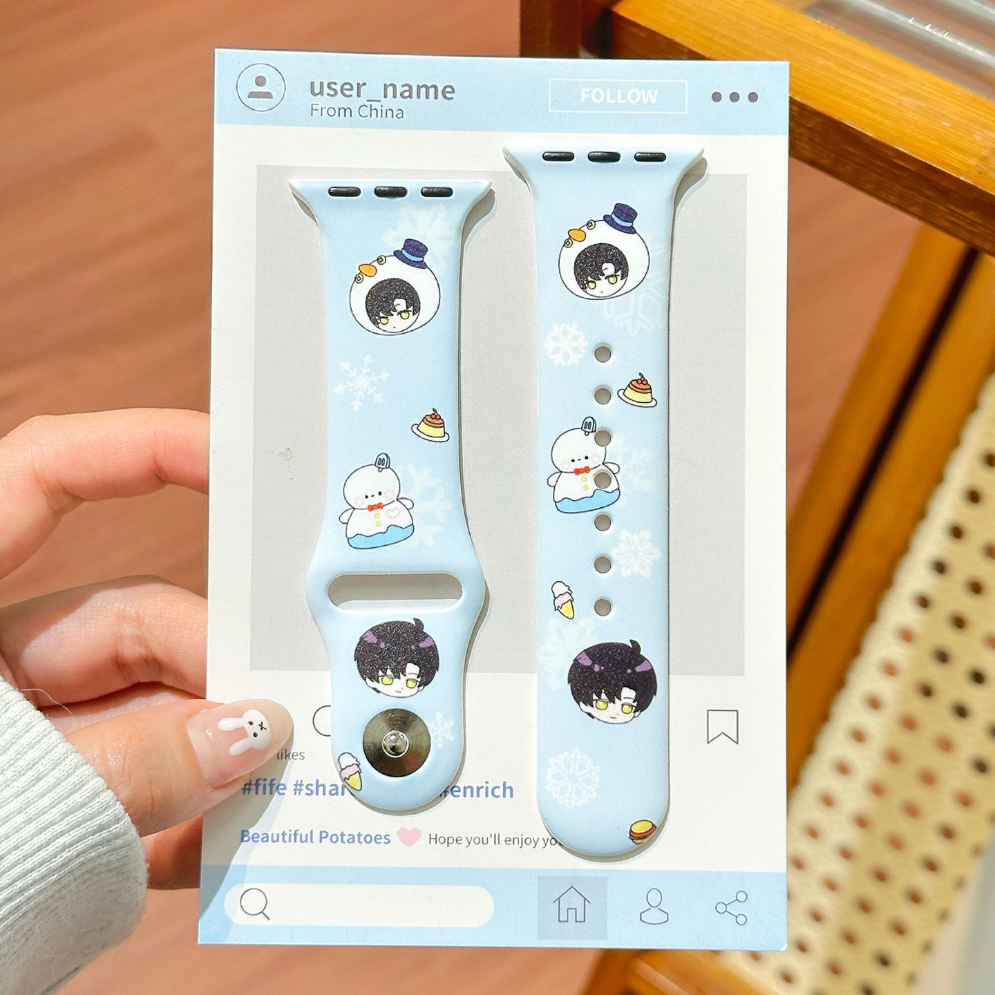 سوار ساعة كرتوني لطيف بتصميم ش - مراجعة Accessories With Watch وسعره