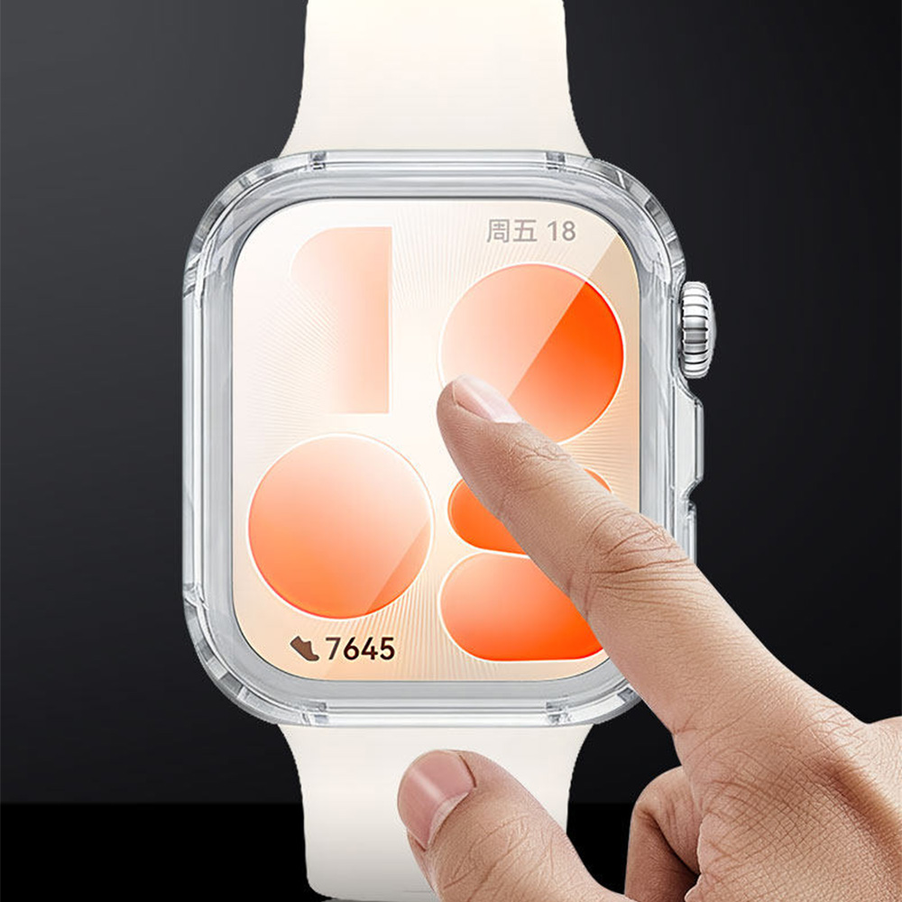 غطاء كامل لساعة هواوي فيت 5 و4 - مراجعة Huawei Smartwatch Accessories وسعره