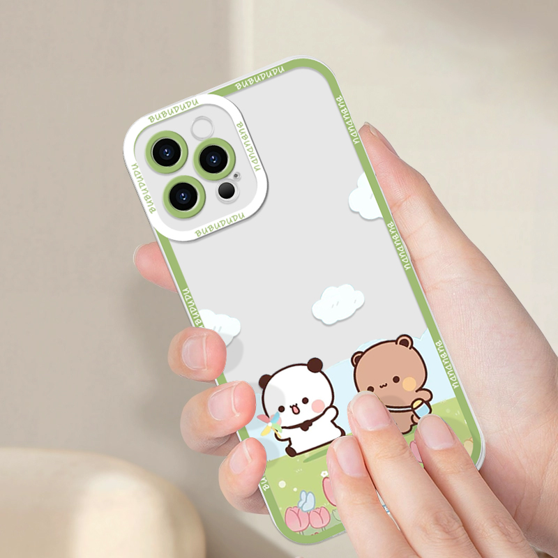 غطاء هاتف شفاف لطيف بتصميم BUB - مراجعة Samsung Galaxy A55 وسعره