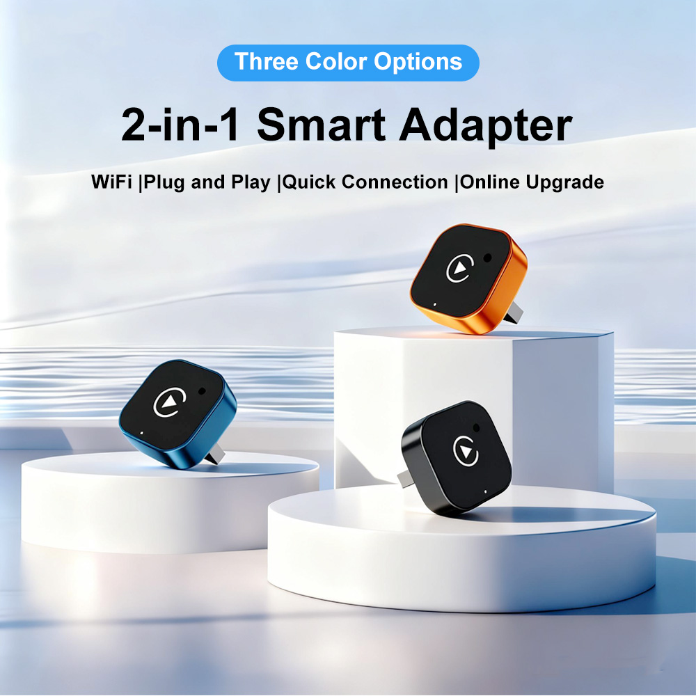 محول كاربلاي لاسلكي 2 في 1 صغي - مراجعة Smartwatch Universal وسعره