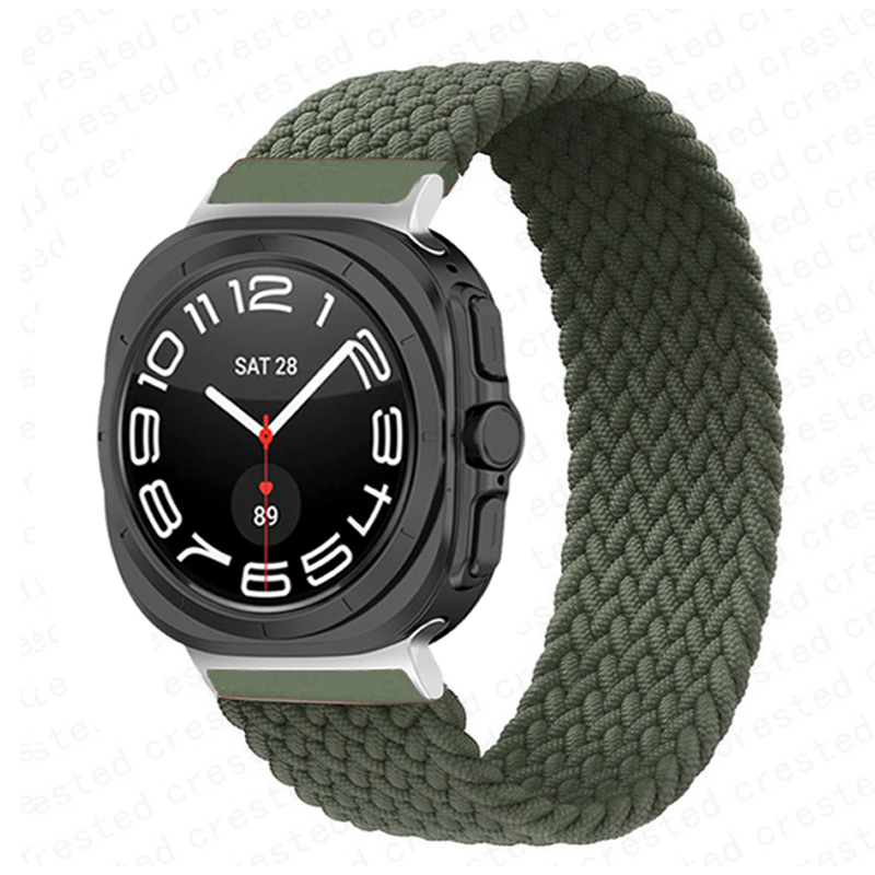 حزام حلقة منفرد مضفر لساعة سام - مراجعة Samsung Smartwatch Ultra Accessories وسعره