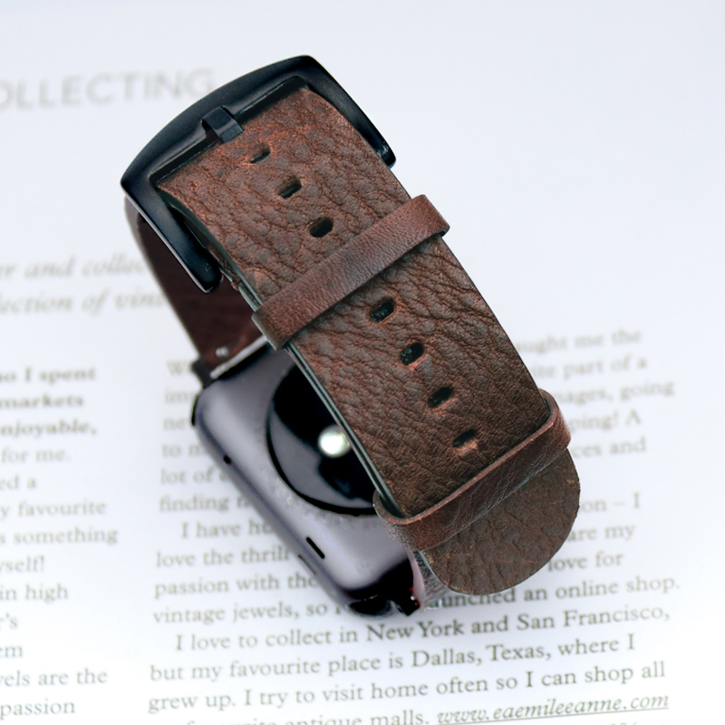 حزام calfskin l الإيطالي لساعة - مراجعة Smartwatch Accessories Shop وسعره