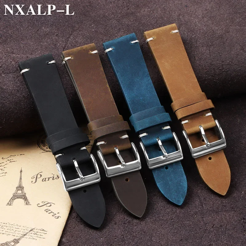 خمر النفط الشمع الجلود حزام (ا - مراجعة Nylon Nato Strap وسعره