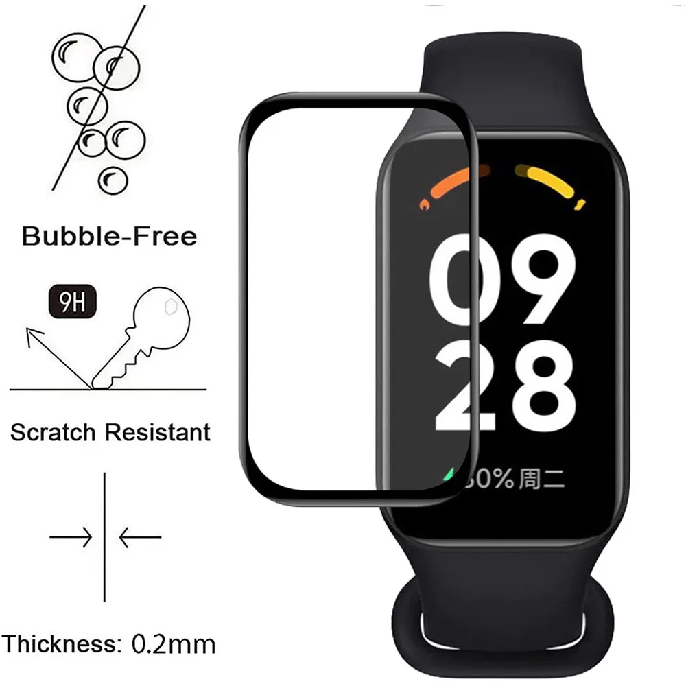 1-3 قطعة ثلاثية الأبعاد فيلم م - مراجعة Smartwatch Watch Accessories وسعره