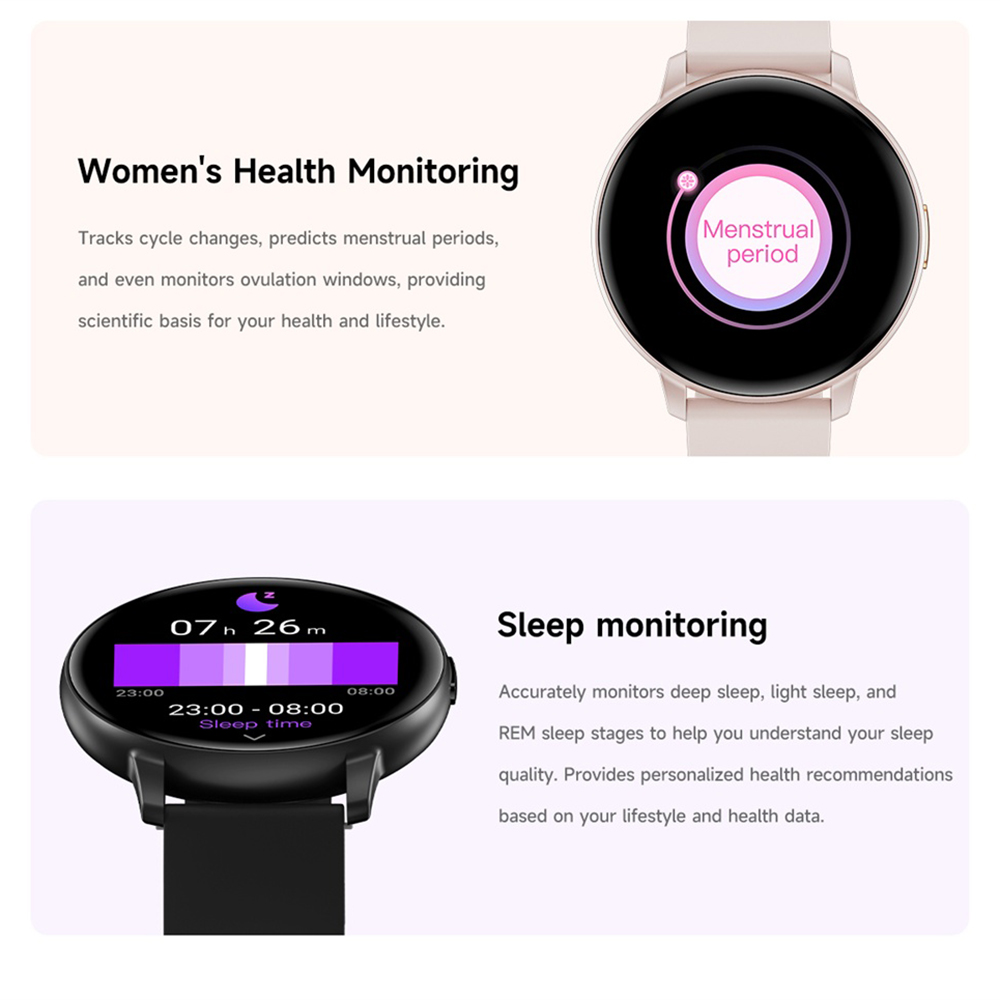 ساعة ذكية للنساء والرجال مع مي - مراجعة Smartwatch Custom وسعره