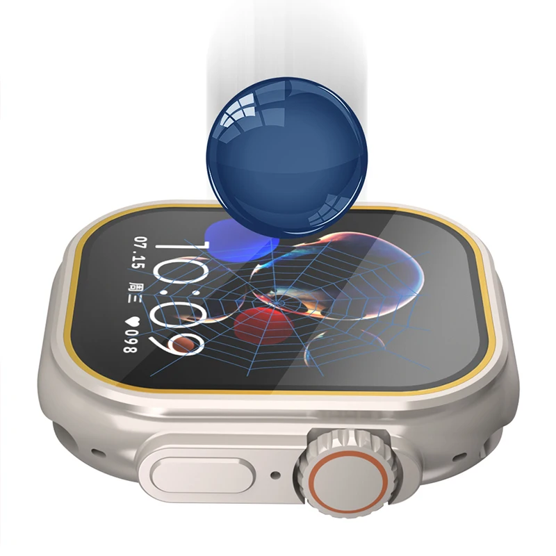 واقي شاشة من الزجاج المقسى لسا - مراجعة Smartwatch Watch Accessories وسعره