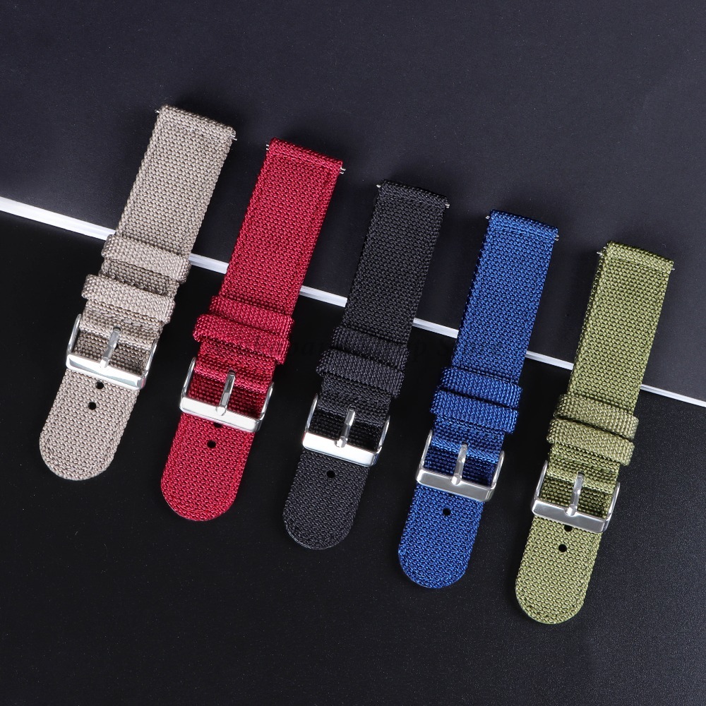 18 20 22 24 مللي متر النايلون  - مراجعة Nylon Nato Strap وسعره