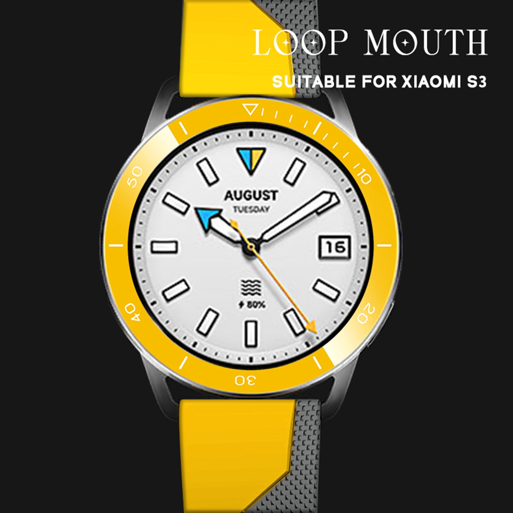 إطار معدني لساعة شاومي S4 / S3 - مراجعة Smartwatch Watch Accessories وسعره