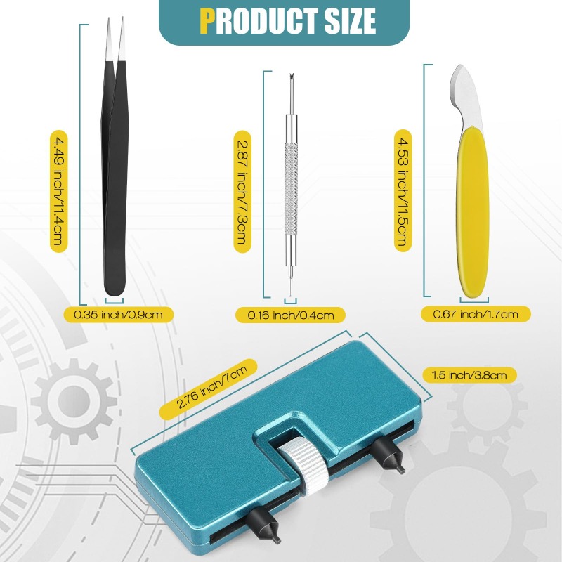 مجموعة أدوات إصلاح الساعات: أد - مراجعة Tool Kit Strap Change وسعره