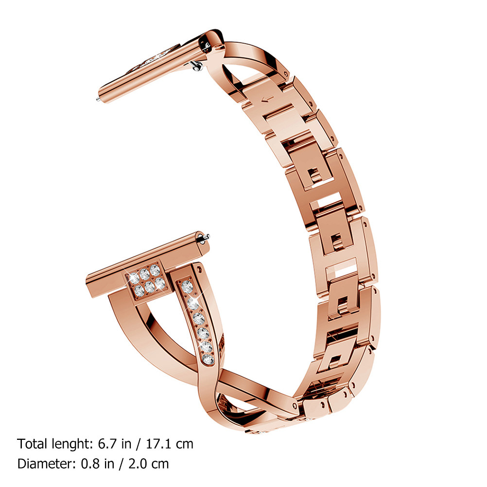 قطعة واحدة من حزام ساعة مرصع ب - مراجعة Smartwatch Accessories Shop وسعره