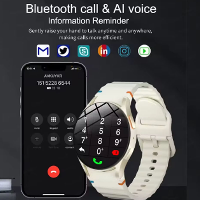 SmartWatch الرجال النساء HD AM - مراجعة Smartwatch Custom وسعره