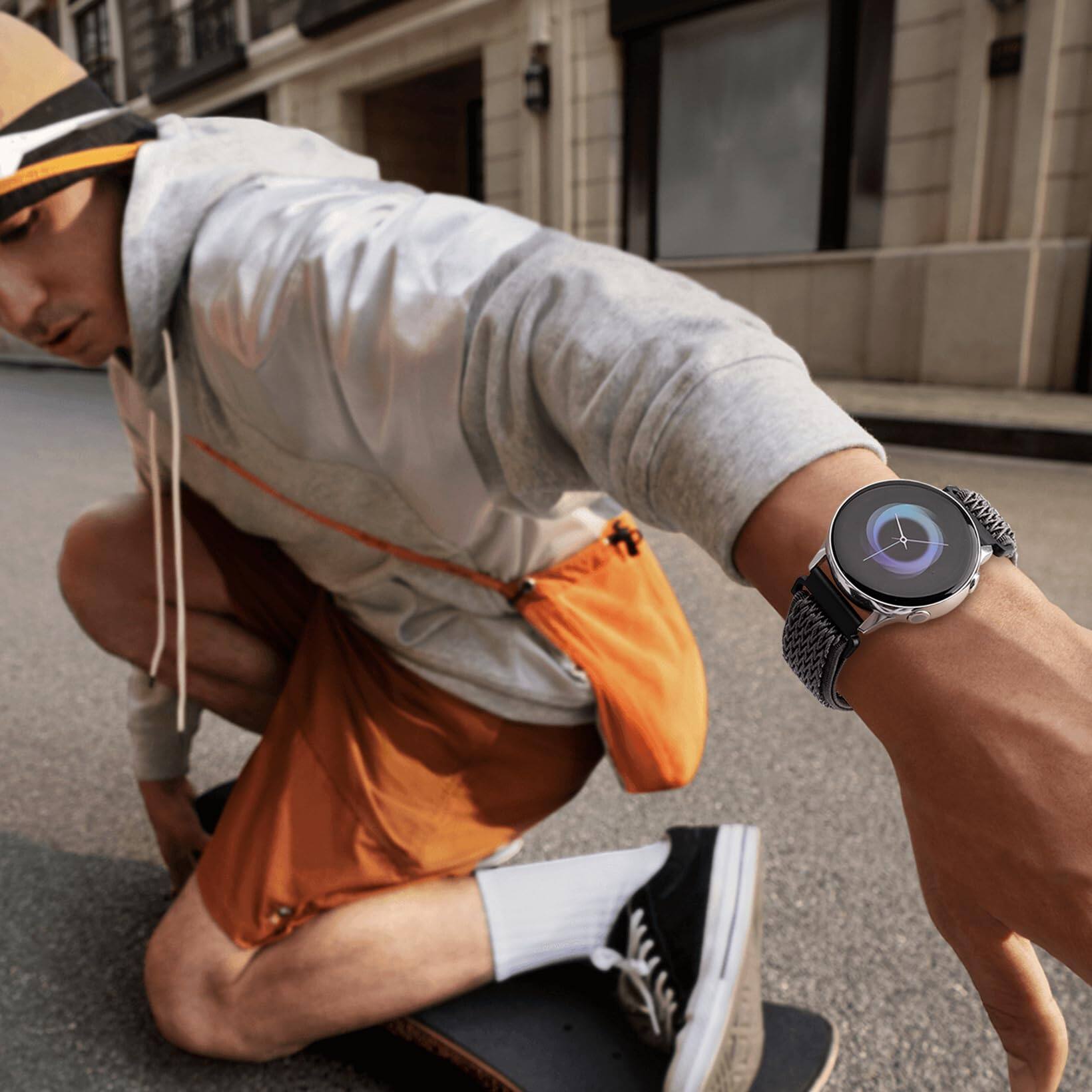 مضفر لساعة جالاكسي 8/8 كلاسيك/ - مراجعة Samsung Smartwatch Ultra Accessories وسعره