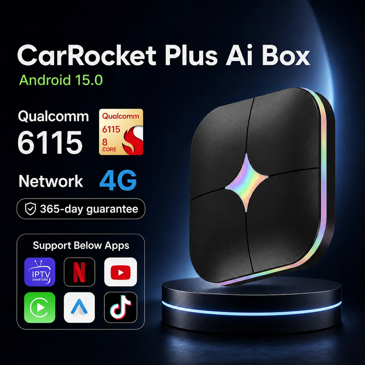 صندوق CarPlay Ai Box CarRocket - مراجعة Smartwatch Universal وسعره