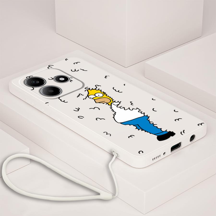 غطاء هاتف بتصميم S-Simpsons Co - مراجعة Xiaomi Redmi Note 14 وسعره