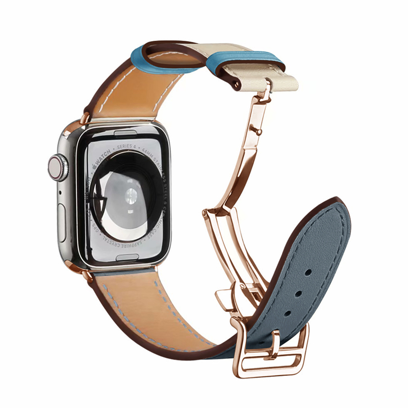ارتفع الذهب مشبك حزام ل أبل وو - مراجعة Smartwatch Accessories Shop وسعره