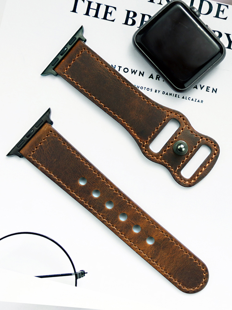 جلد طبيعي Correa حزام ل سوار س - مراجعة Smartwatch Accessories Shop وسعره